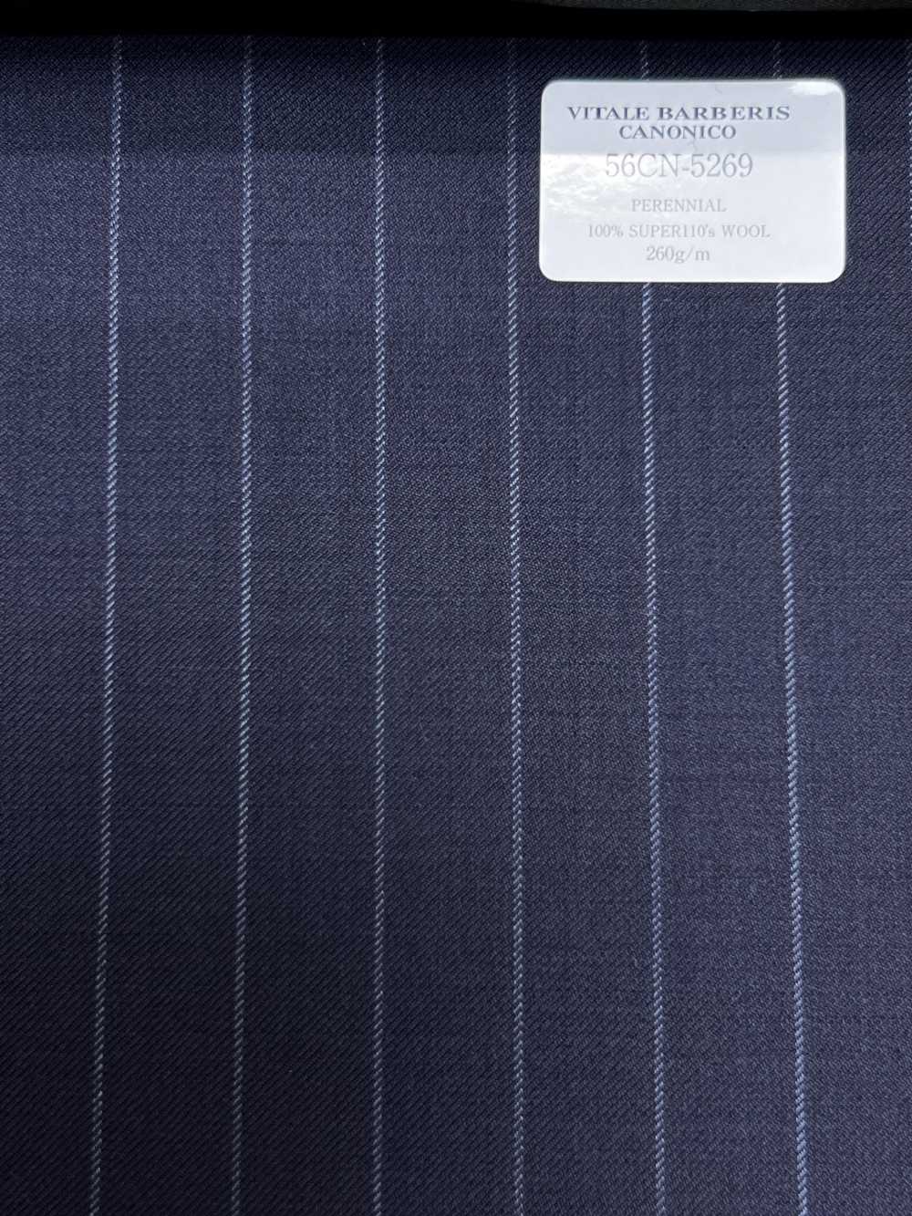 56CN5269 CANONICO（卡諾尼科） PERENNIAL-CLASSICS 深藏青 條紋[布料] 佳能