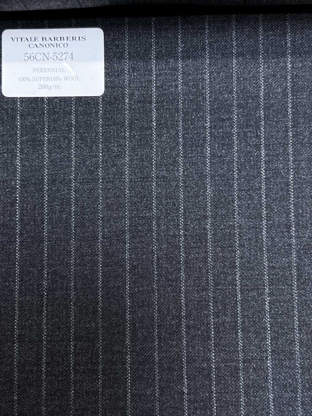 56CN5274 CANONICO（卡諾尼科）PERENNIAL-CLASSICS 深灰色條紋[布料] 佳能