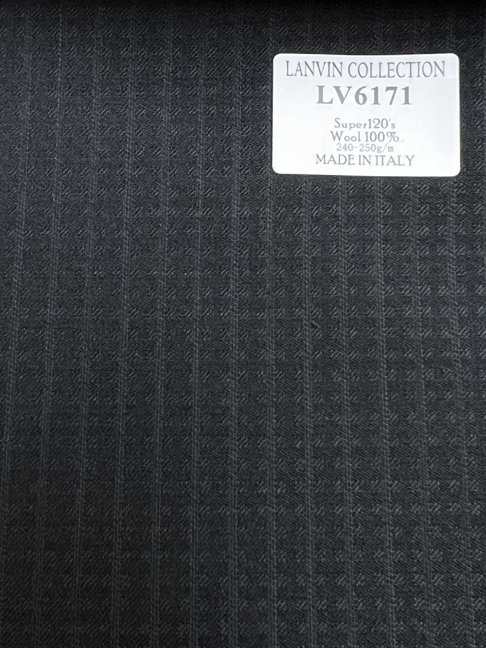 LV6171 LANVIN COLLECTION Super120's 綠色格紋[布料] 細井商事株式會社