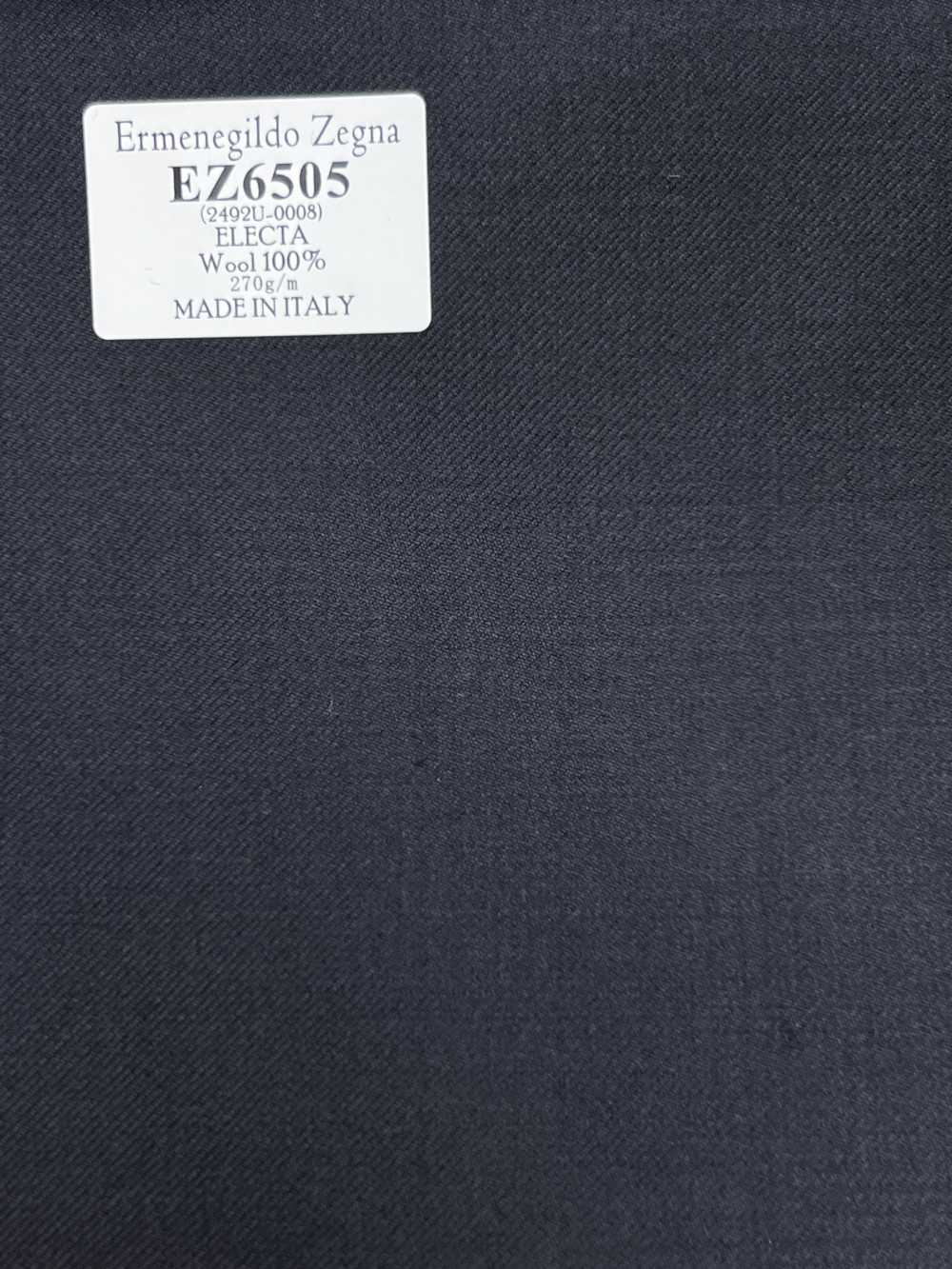 EZ6505 Ermenegildo Zegna ELECTA 黑色 純色[布料] 細井商事株式會社