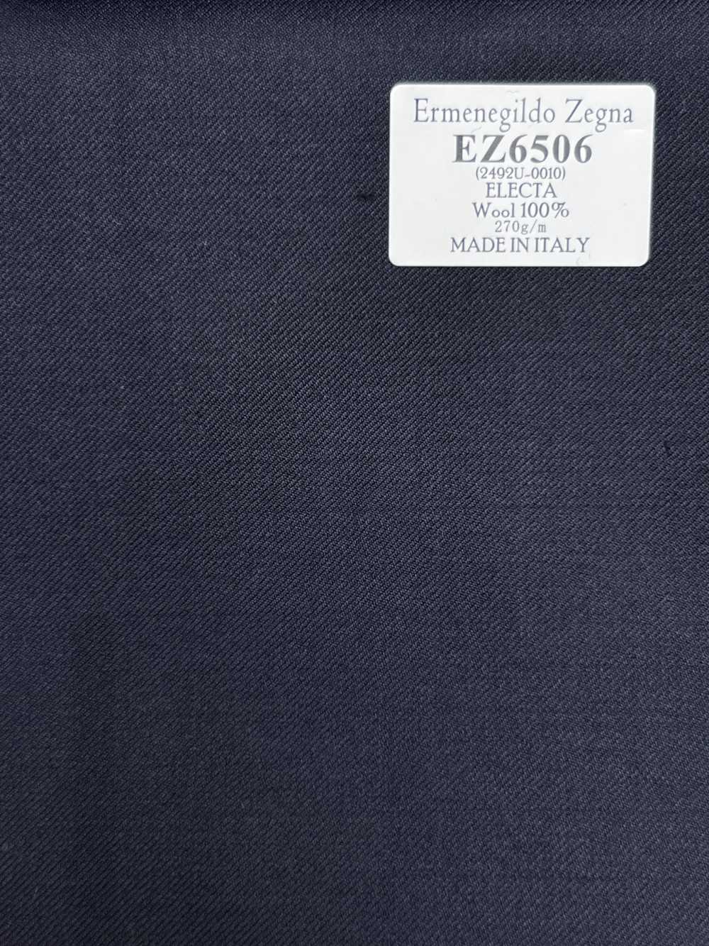 EZ6506 Ermenegildo Zegna ELECTA 深藏青 純色[布料] 細井商事株式會社