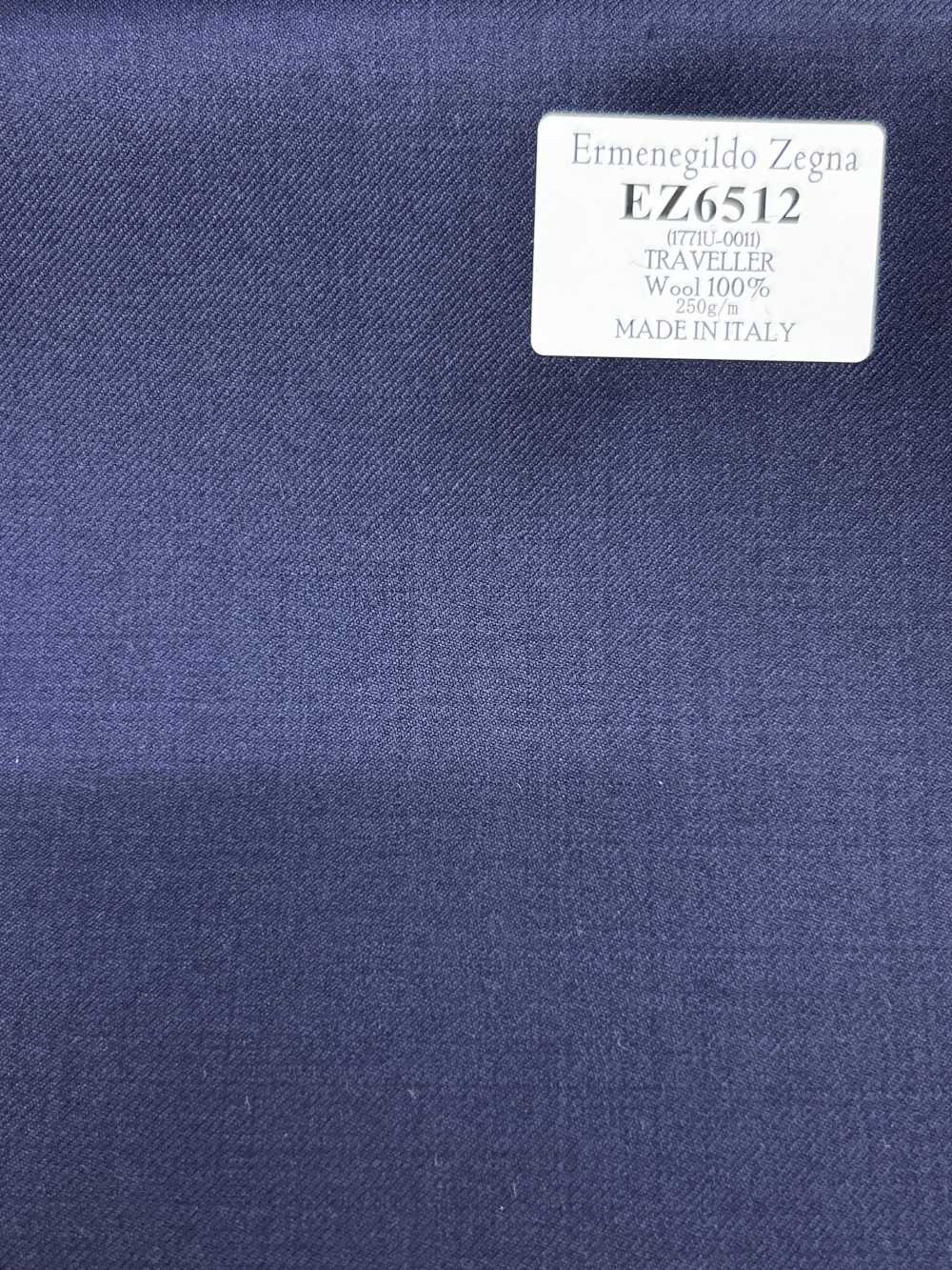 EZ6512 Ermenegildo Zegna TRAVELLER 海軍藍 素色[布料] 細井商事株式會社