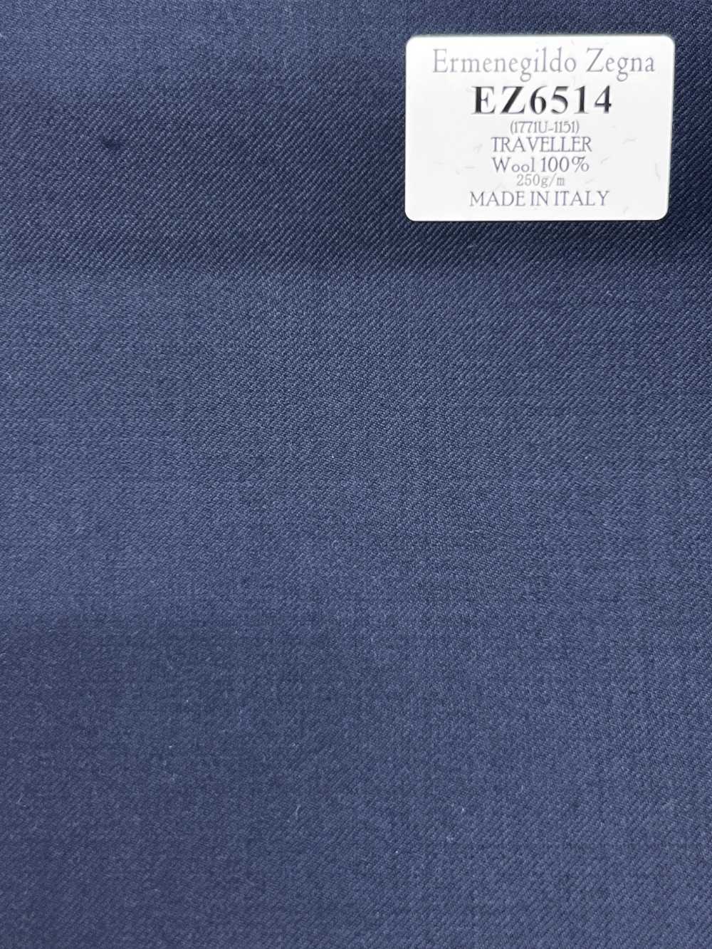 EZ6514 Ermenegildo Zegna TRAVELLER 海軍藍 素色[布料] 細井商事株式會社
