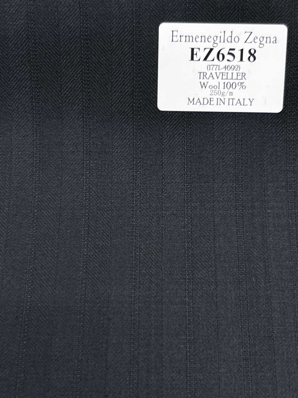 EZ6518 Ermenegildo Zegna TRAVELLER 深綠色條紋[布料] 細井商事株式會社