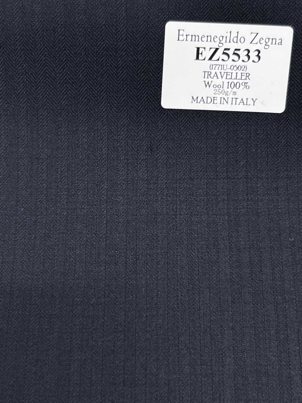 EZ5533 Ermenegildo Zegna TRAVELLER 黑色 條紋[布料] 細井商事株式會社