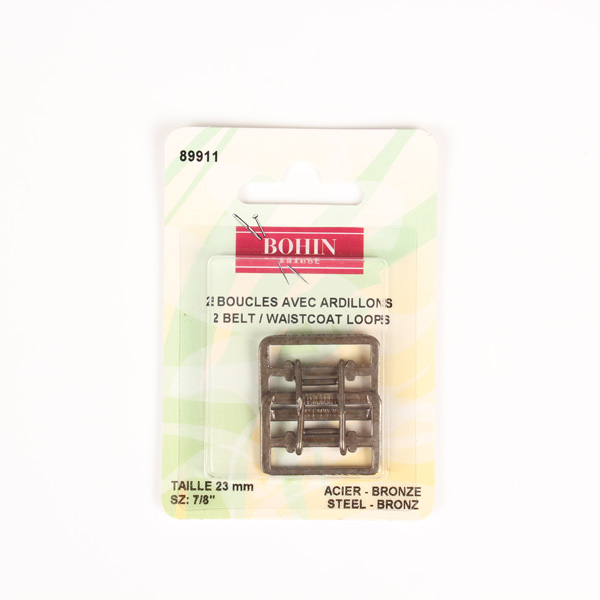89911 古銅色扣（BOHIN）[工藝品用品] BOHIN