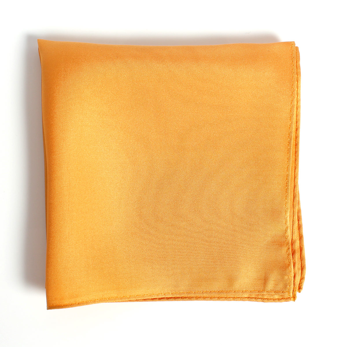 CF-1127 日本斜紋16momme真絲方巾橙[正裝配飾] 山本（EXCY）