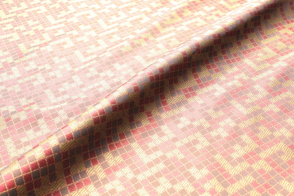 KS1001 【特價】染色銅氨100%裡料，富士吉田製造，馬賽克圖案