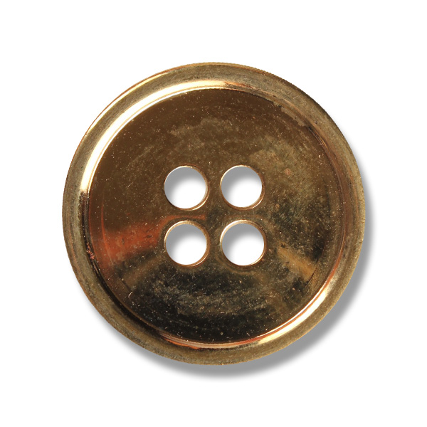 YS20 日本金屬紐扣金色，適用於西裝和夾克[鈕扣]