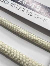 126-45 DCI聚酯纖維繩子（圓線繩）[緞帶、帶、繩子] DARIN 更多照片