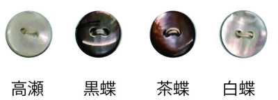 1502MAT 2孔 無邊鈕扣 MAT（消光）加工