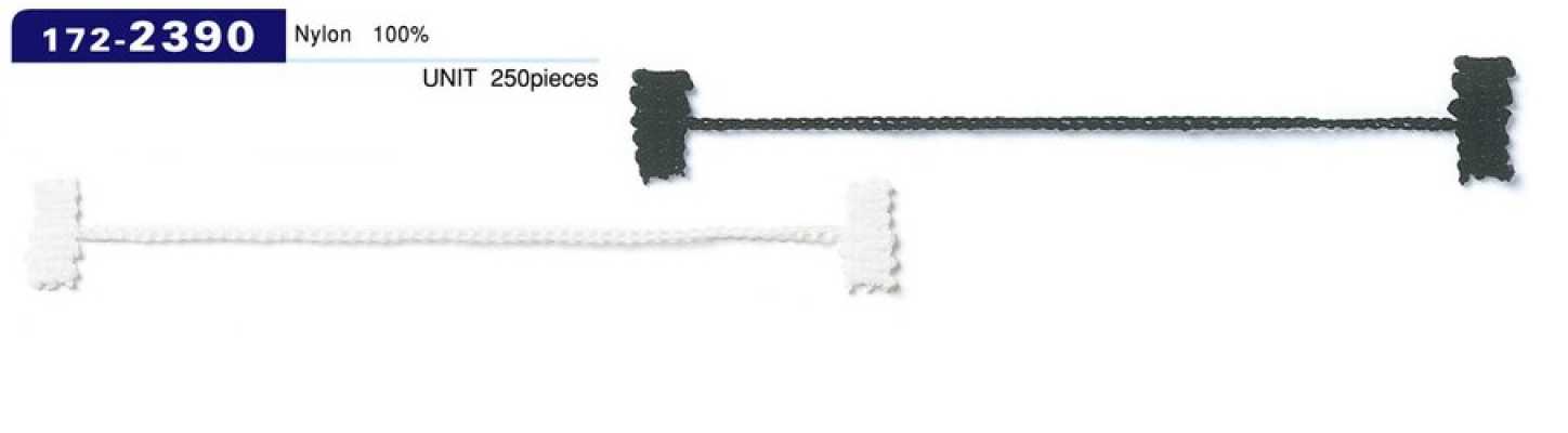 172-2390 扣襻 內裡固定 鏈繩類型 全長102mm（入數250）