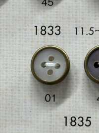 1833 優雅奢華的襯衫和夾克鈕扣[羈扣] Osaka Plastic Industries（DAIYA BUTTON） 更多照片