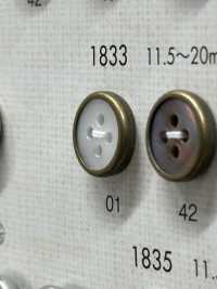 1833 優雅奢華的襯衫和夾克鈕扣[羈扣] Osaka Plastic Industries（DAIYA BUTTON） 更多照片