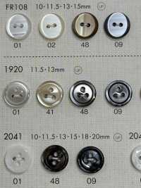 1920 DAIYA BUTTONS 3仿貝殼聚酯纖維鈕扣[羈扣] Osaka Plastic Industries（DAIYA BUTTON） 更多照片