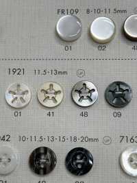 1921 DAIYA BUTTONS 5仿貝殼聚酯纖維鈕扣[羈扣] Osaka Plastic Industries（DAIYA BUTTON） 更多照片