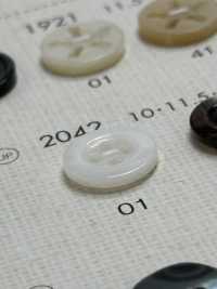 2042 DAIYA BUTTONS仿貝殼聚酯纖維鈕扣[羈扣] Osaka Plastic Industries（DAIYA BUTTON） 更多照片