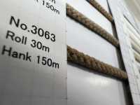 3063 腈綸繩子（約4mm）[緞帶、帶、繩子] ROSE BRAND(丸進) 更多照片