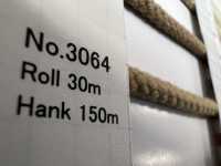 3064 腈綸繩子（約4.5mm）[緞帶、帶、繩子] ROSE BRAND(丸進) 更多照片