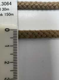 3064 腈綸繩子（約4.5mm）[緞帶、帶、繩子] ROSE BRAND(丸進) 更多照片