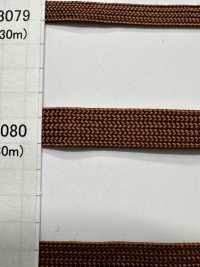 3080 聚酯纖維斜紋竹[緞帶/絲帶帶繩子] 丸進（丸進） 更多照片