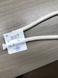 3167 棉軟繩子[緞帶/絲帶帶繩子] 丸進（丸進） 更多照片