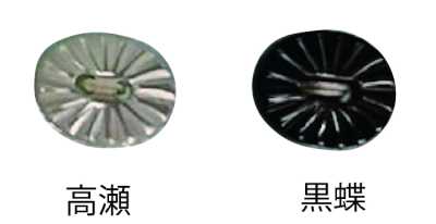 3420 兩孔 橢圓形 貝殼鈕扣