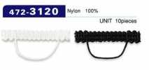 472-3120 扣眼日本組紐織型，水平，33mm（10個）