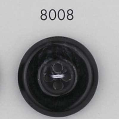 8008 聚酯樹脂製4孔鈕扣
