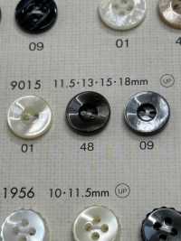 9015 DAIYA BUTTONS仿貝殼聚酯纖維鈕扣[羈扣] Osaka Plastic Industries（DAIYA BUTTON） 更多照片