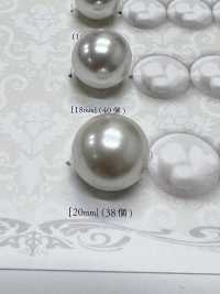 AZP6006 珍珠般的珠子[雜貨等] 愛麗絲鈕扣 更多照片
