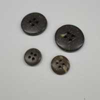 C186 天然材質 木質四孔鈕扣 DAIYA BUTTON 更多照片
