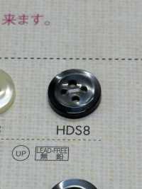 HDS8 DAIYA BUTTONS 防震超耐用""系列仿貝殼聚酯纖維紐扣"[羈扣] Osaka Plastic Industries（DAIYA BUTTON） 更多照片