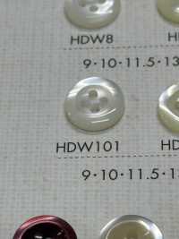 HDW101 DAIYA BUTTONS 防震超耐用""系列仿貝殼聚酯纖維紐扣"[鈕扣] 大阪鈕扣（DAIYA BUTTON） 更多照片