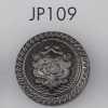 JP109 ABS樹脂製 電鍍鈕扣