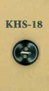 KHS-18 布法羅小4孔動物角鈕扣