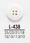 L438 適用於襯衫到大衣的染色用鈕扣