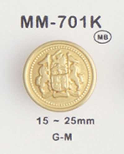 MM701K 金屬鈕扣