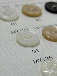 MY134 DAIYA BUTTONS紐扣聚酯纖維仿貝殼[羈扣] Osaka Plastic Industries（DAIYA BUTTON） 更多照片