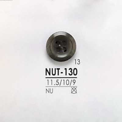 NUT130 天然材質 象牙果 四孔鈕扣