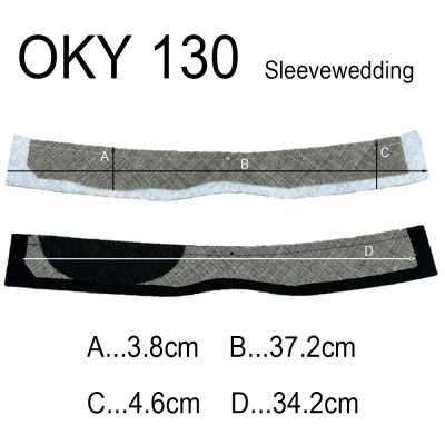 OKY130 男士 夾克用 袖棉條