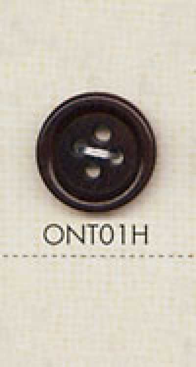ONT01H 天然材料 可羅佐象牙果四孔鈕扣