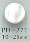 PH271 金屬Nostoc verrucosum 圓貝殼鈕扣