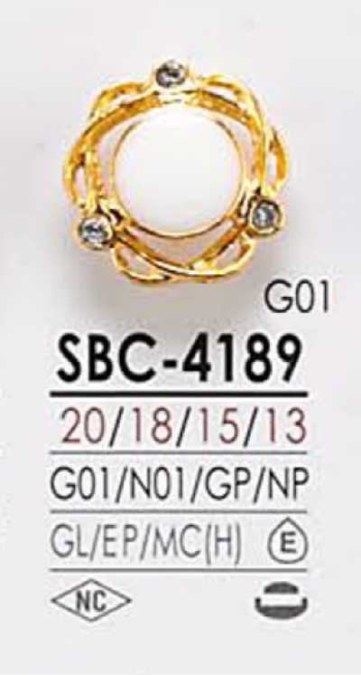 SBC4189 染色用 金屬鈕扣