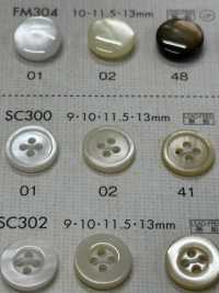 SC300 DAIYA BUTTONS紐扣聚酯纖維仿貝殼[羈扣] Osaka Plastic Industries（DAIYA BUTTON） 更多照片