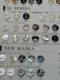 SLS110 DAIYA BUTTONS紐扣聚酯纖維仿貝殼[羈扣] Osaka Plastic Industries（DAIYA BUTTON） 更多照片