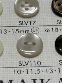 SLV110 DAIYA BUTTONS紐扣聚酯纖維仿貝殼[羈扣] Osaka Plastic Industries（DAIYA BUTTON） 更多照片