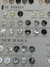 SLV110 DAIYA BUTTONS紐扣聚酯纖維仿貝殼[羈扣] Osaka Plastic Industries（DAIYA BUTTON） 更多照片