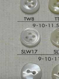 SLW17 DAIYA BUTTONS紐扣聚酯纖維仿貝殼[羈扣] Osaka Plastic Industries（DAIYA BUTTON） 更多照片