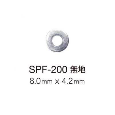 SPF200 平頭氣眼扣8mm×4.2mm